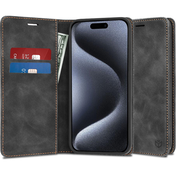 Techsuit - Confy Cover - iPhone 15 Pro - Black