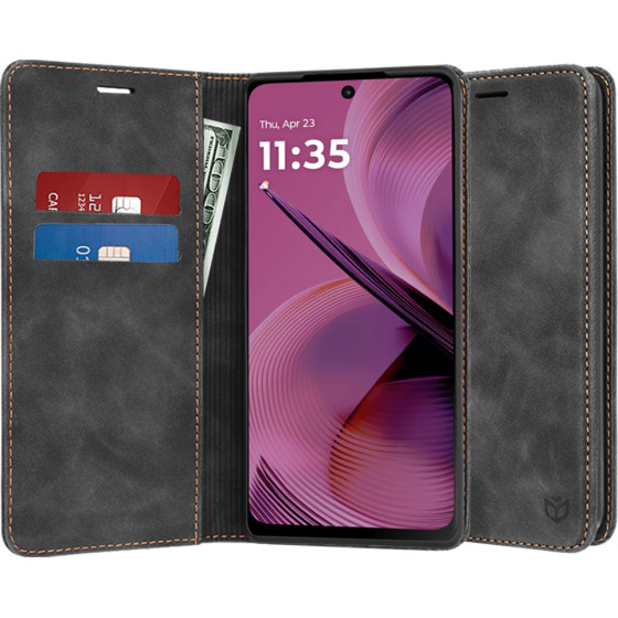 Techsuit - Confy Cover - Motorola Moto G55 - Black