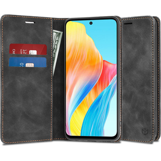 Techsuit - Confy Cover - Oppo A58 4G - Black