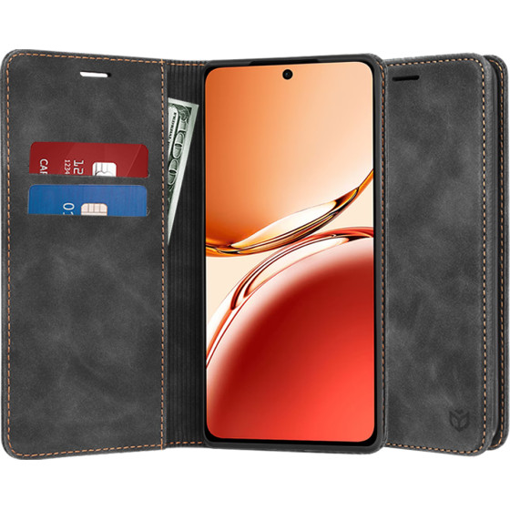 Techsuit - Confy Cover - Oppo Reno12 F 4G / Reno12 F 5G / Reno12 FS 4G / Reno12 FS 5G - Black
