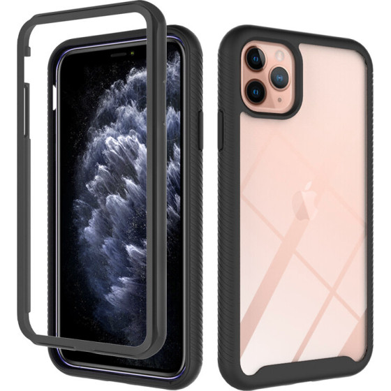 Techsuit - Defense360 Pro + Screen Protector - iPhone 11 Pro - Black