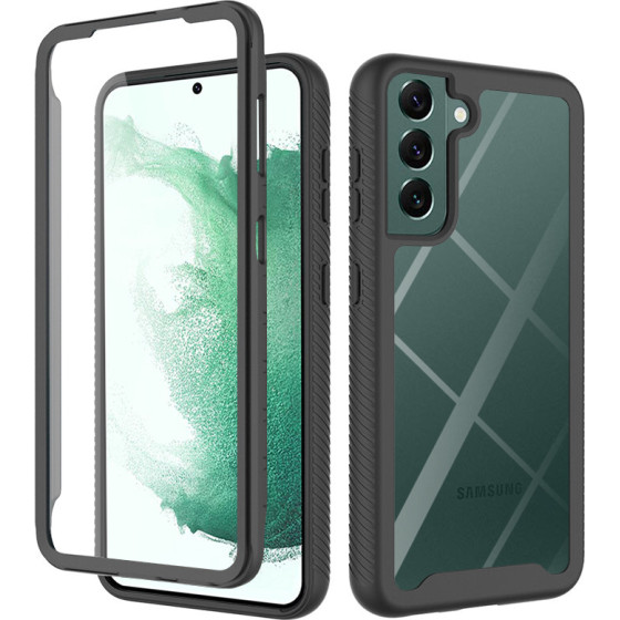Techsuit - Defense360 Pro + Screen Protector - Samsung Galaxy S22 Plus - Black