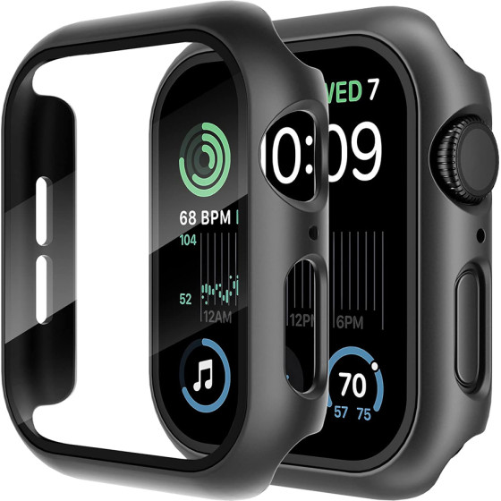 Techsuit - Defense360 Pro - Apple Watch 4 / 5 / 6 / SE (40mm) - Black