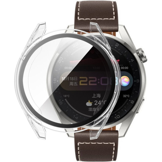 Techsuit - Defense360 Pro - Huawei Watch 3 Pro - Clear