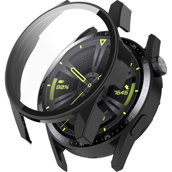 Techsuit - Defense360 Pro - Huawei Watch GT 3 (42mm) - Black