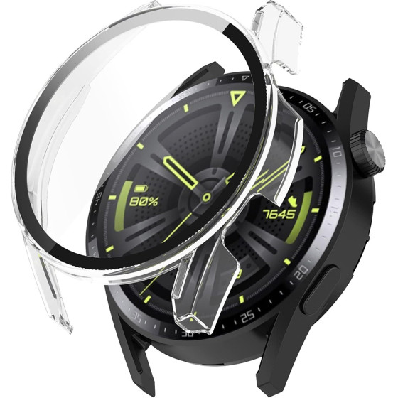 Techsuit - Defense360 Pro - Huawei Watch GT 3 (46mm) - Clear