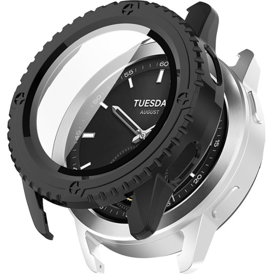 Techsuit - Defense360 Pro - Xiaomi Watch S3 - Black