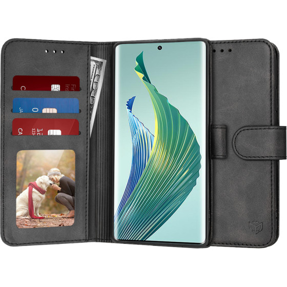 Techsuit - Diary Book - Honor Magic5 Lite - Black