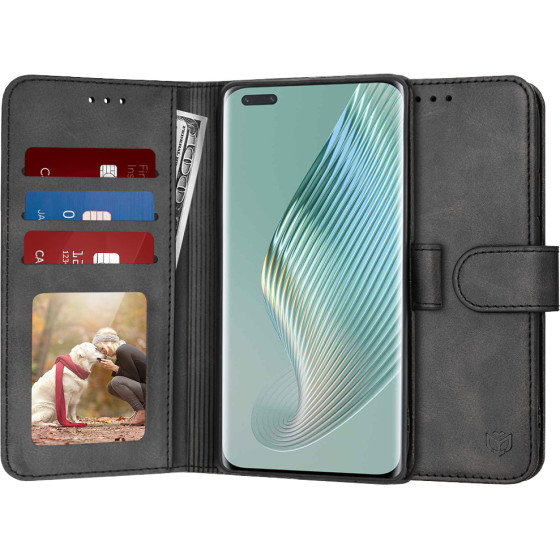 Techsuit - Diary Book - Honor Magic5 Pro - Black