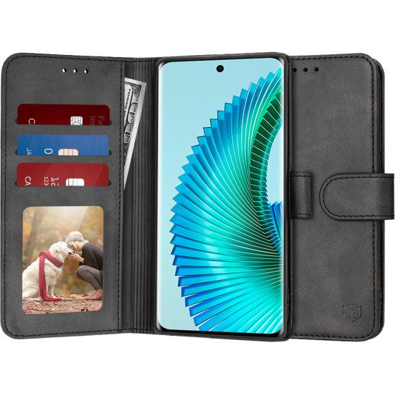 Techsuit - Diary Book - Honor Magic6 Lite - Black