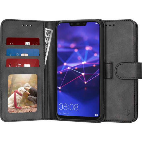 Techsuit - Diary Book - Huawei Mate 20 Lite - Black