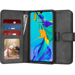 Techsuit - Diary Book - Huawei P30 - Black