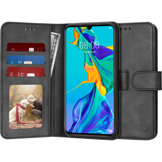 Techsuit - Diary Book - Huawei P30 - Black