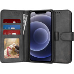 Techsuit - Diary Book - iPhone 12 - Black