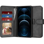 Techsuit - Diary Book - iPhone 12 Pro Max - Black