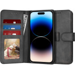 Techsuit - Diary Book - iPhone 14 Pro - Black