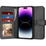 Techsuit - Diary Book - iPhone 14 Pro Max - Black