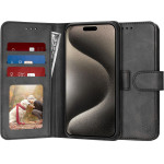 Techsuit - Diary Book - iPhone 15 Pro Max - Black