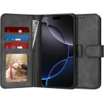 Techsuit - Diary Book - iPhone 16 Pro Max - Black