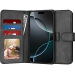 Techsuit - Diary Book - iPhone 16 Pro - Black