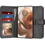 Techsuit - Diary Book - Motorola Edge 50 Ultra - Black