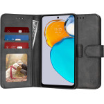 Techsuit - Diary Book - Motorola Moto E22s - Black