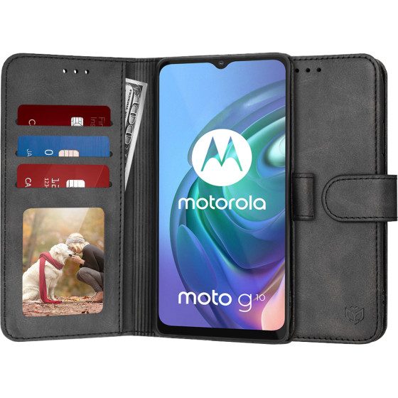 Techsuit - Diary Book - Motorola Moto G10 / Moto G20 / Moto G30 - Black