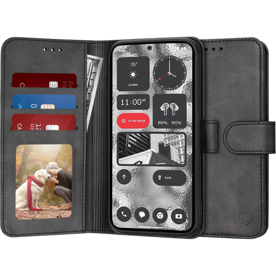 Techsuit - Diary Book - Nothing Phone (2) - Black