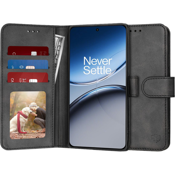 Techsuit - Diary Book - OnePlus Nord 4 - Black