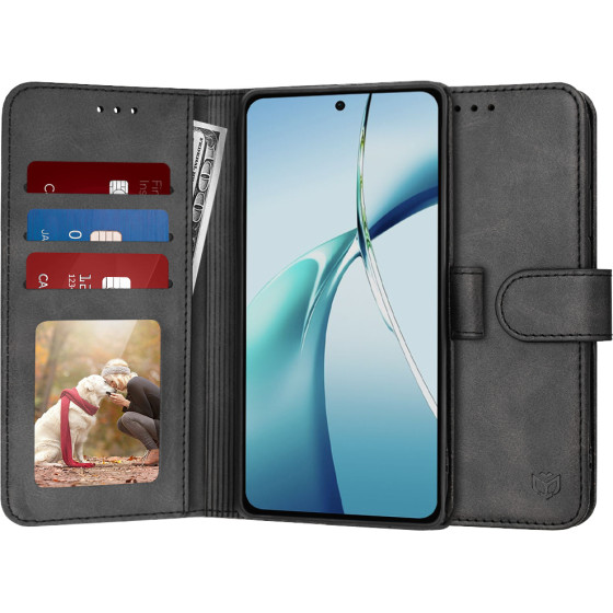 Techsuit - Diary Book - OnePlus Nord CE4 Lite - Black