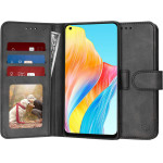 Techsuit - Diary Book - Oppo A78 4G - Black