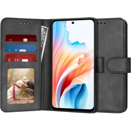 Techsuit - Diary Book - Oppo A79 5G / OnePlus Nord N30 SE - Black