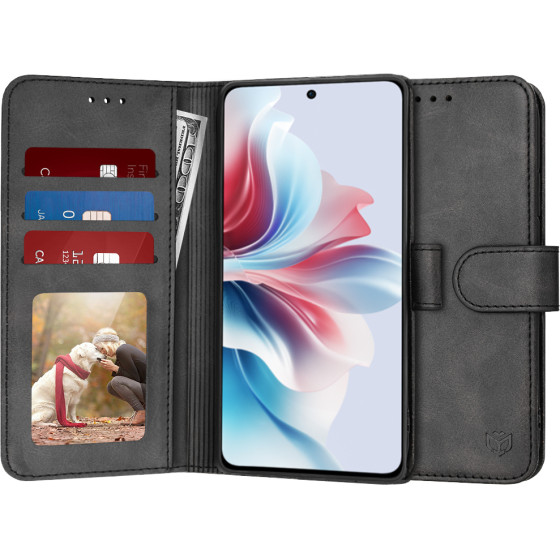Techsuit - Diary Book - Oppo Reno11 F - Black