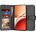 Techsuit - Diary Book - Oppo Reno12 F 4G / Reno12 F 5G / Reno12 FS 4G / Reno12 FS 5G - Black
