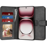 Techsuit - Diary Book - Oppo Reno12 Pro - Black