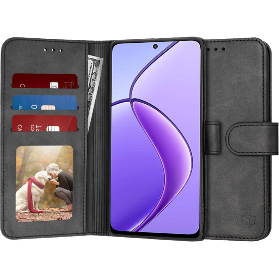 Techsuit - Diary Book - Realme 12 / 12x - Black