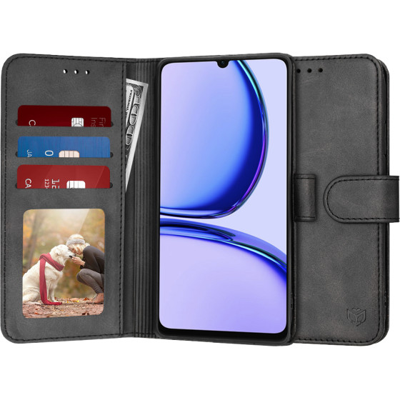 Techsuit - Diary Book - Realme C53 - Black