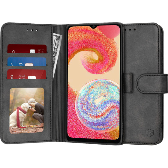 Techsuit - Diary Book - Samsung Galaxy A04e / M04 - Black