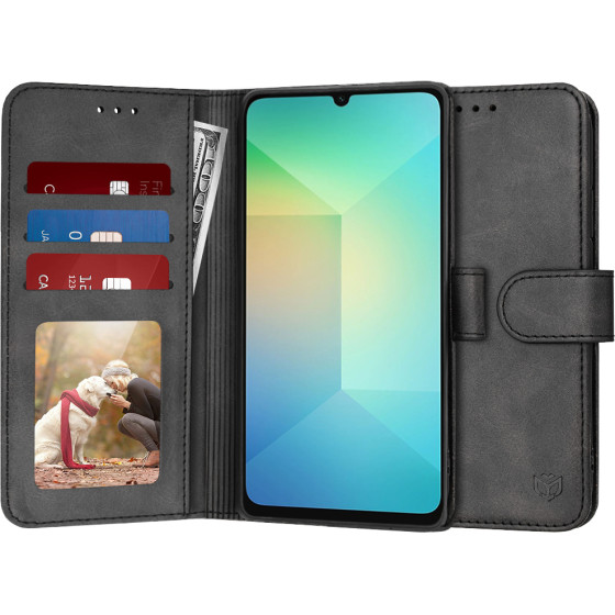 Techsuit - Diary Book - Samsung Galaxy A06 - Black