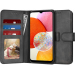 Techsuit - Diary Book - Samsung Galaxy A14 4G / A14 5G - Black