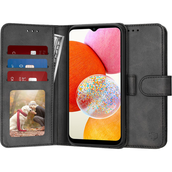 Techsuit - Diary Book - Samsung Galaxy A14 4G / A14 5G - Black