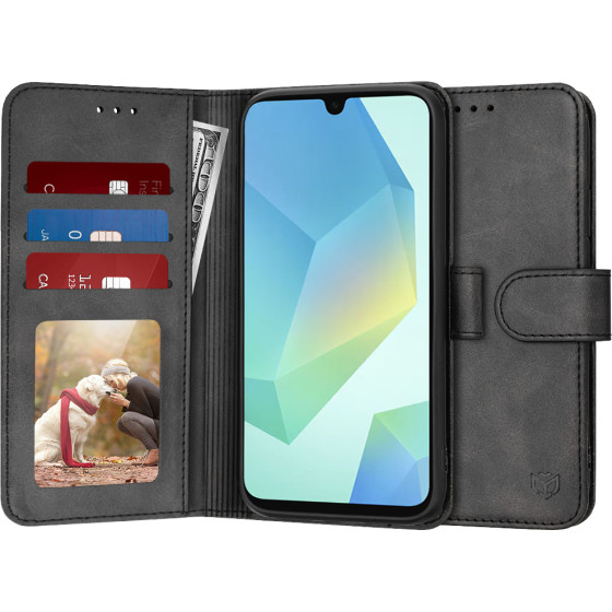 Techsuit - Diary Book - Samsung Galaxy A16 4G / A16 5G - Black
