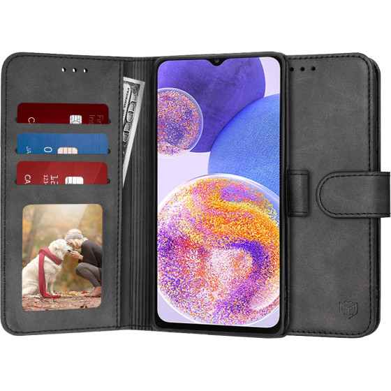 Techsuit - Diary Book - Samsung Galaxy A23 4G / A23 5G - Black