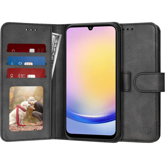 Techsuit - Diary Book - Samsung Galaxy A25 5G - Black