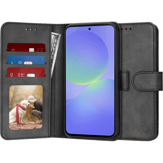 Techsuit - Diary Book - Samsung Galaxy A36 5G - Black