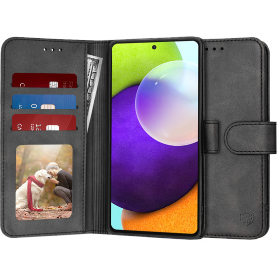 Techsuit - Diary Book - Samsung Galaxy A52 4G / A52 5G / A52s 5G - Black