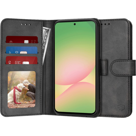 Techsuit - Diary Book - Samsung Galaxy A56 5G - Black