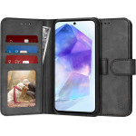 Techsuit - Diary Book - Samsung Galaxy A55 5G - Black
