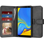 Techsuit - Diary Book - Samsung Galaxy A7 2018 - Black