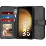 Techsuit - Diary Book - Samsung Galaxy S23 Plus - Black